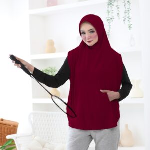 Jilbab Sport Saku