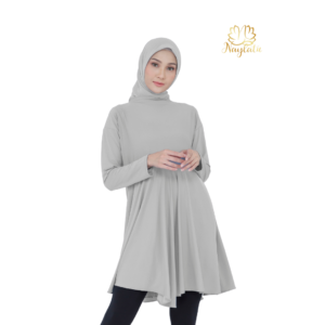 𝐍𝐚𝐲𝐥𝐚𝐭𝐮 - Manset Rok Baju Atasan Olahraga Wanita Lengan Panjang
