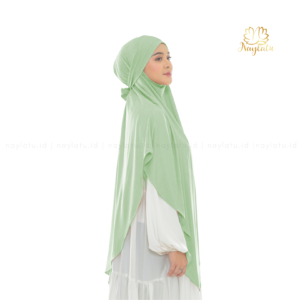 𝐍𝐚𝐲𝐥𝐚𝐭𝐮 - French Khimar Azelia Syari Instan Jersey Super Premium 4 in 1