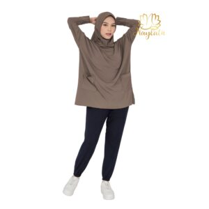 𝐍𝐚𝐲𝐥𝐚𝐭𝐮 - Hijab Instan Nadhira Tangan Panjang Jersey Premium